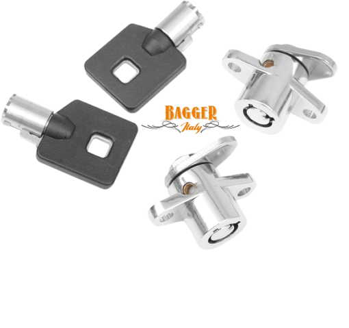Drag Specialties Lock kit Borse Oem 90682-93